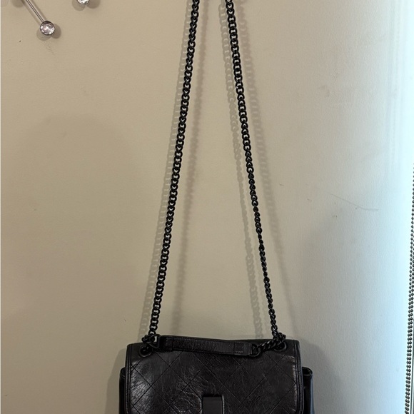 Black Faux Leather Shoulder Bag Aldo - Picture 9 of 9
